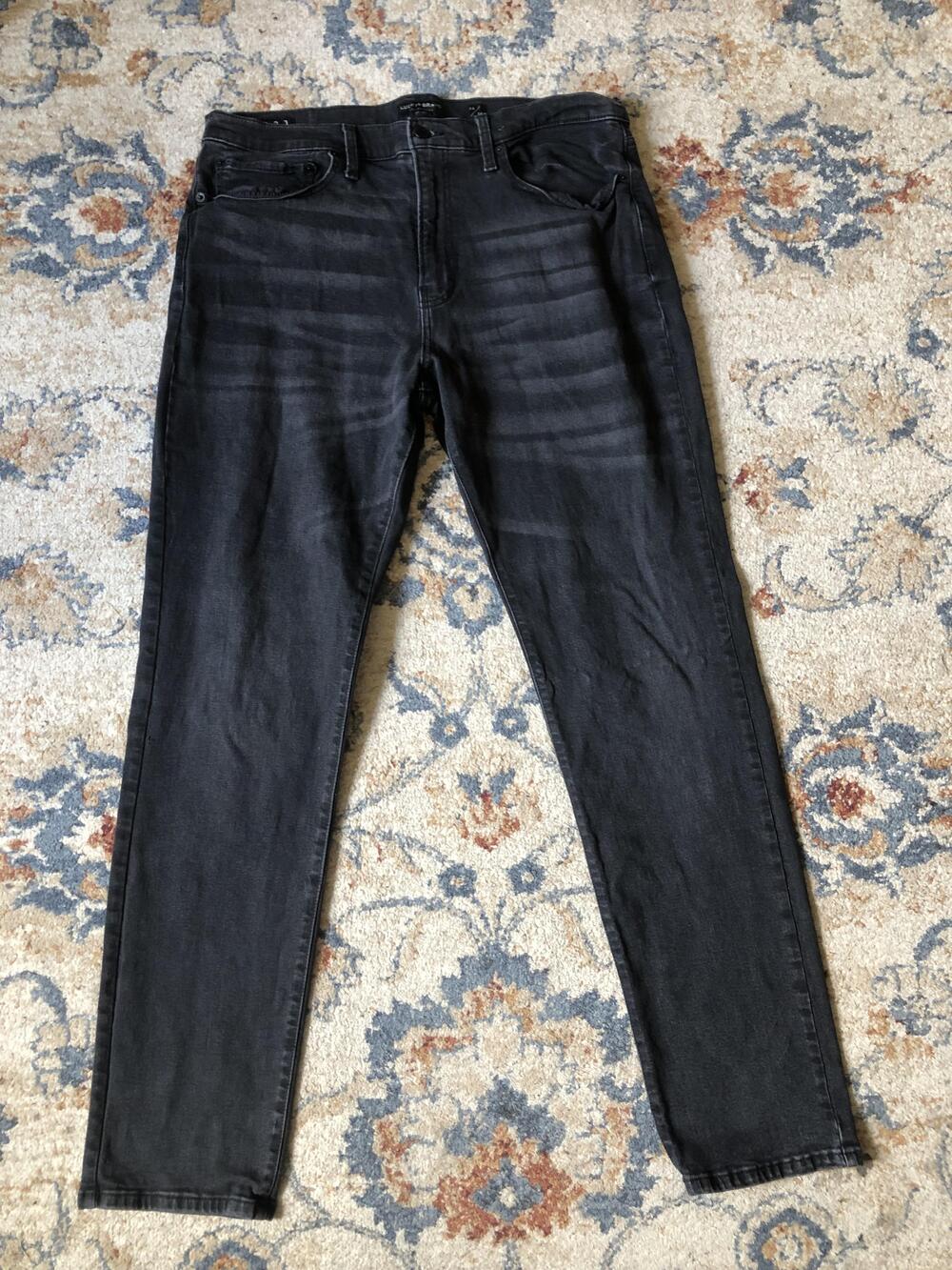 Lucky Brand Jeans Mens 38x34 Slim Straight 121 Dark Wash Classic Denim Pants